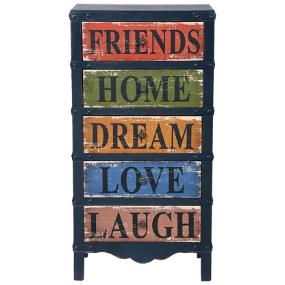 CR5D1 -Chinese Contemporary Double Drawer Cabinet.