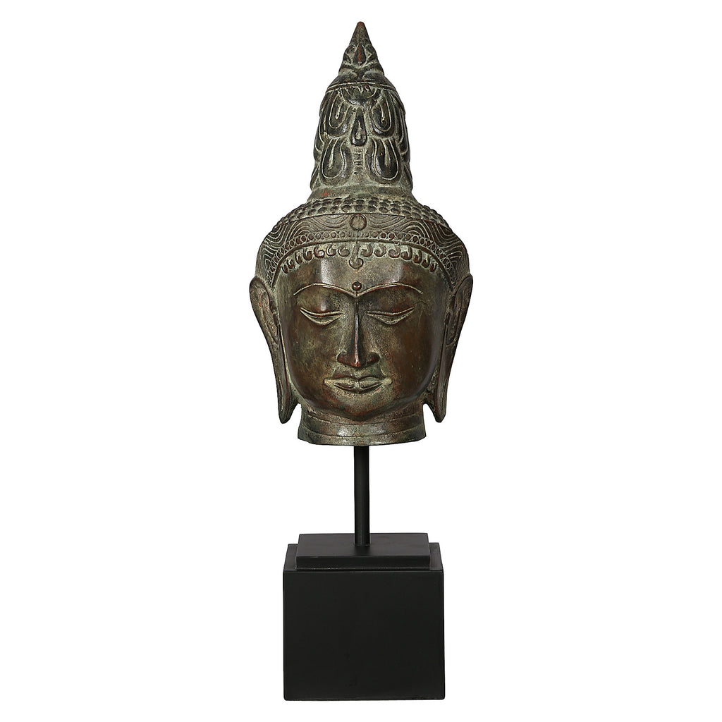 ITBH Bronze Buddha Head Small